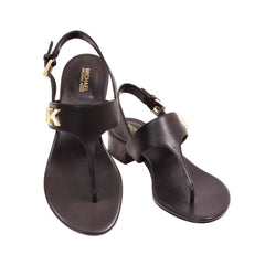 MK SANDAL 40S2JLFABL BLK 7 (IR) Default Title - MamasJan Ladies Shoes & Bags