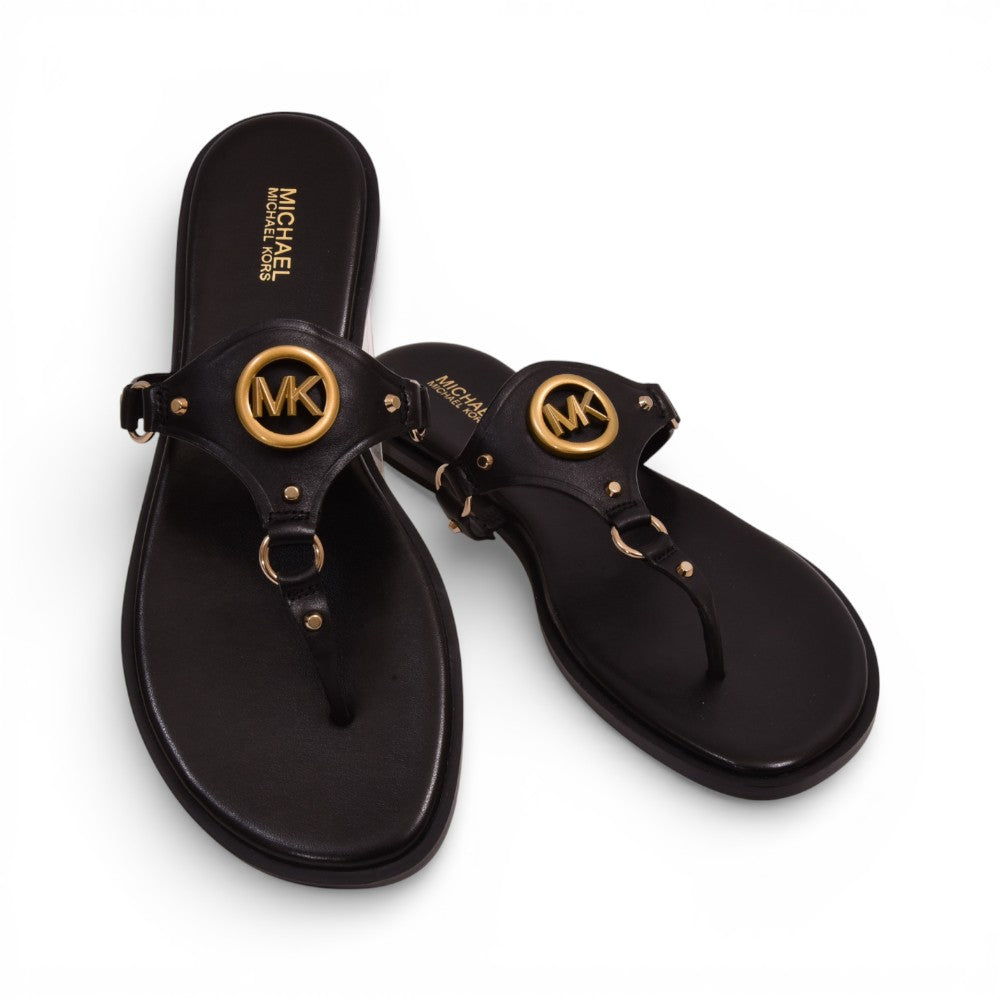MK SLIPPER 49S1COFA1L BLK 8.5 (IR) Default Title - MamasJan Ladies Shoes & Bags
