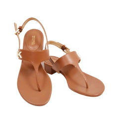 MK SANDAL 40S2JLFABL LUGGAGE 10 (IR) Default Title - MamasJan Ladies Shoes & Bags
