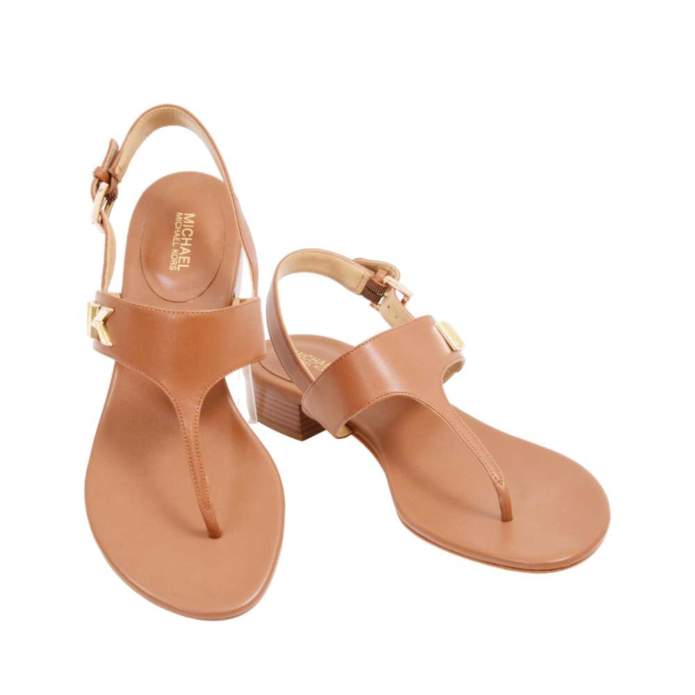MK SANDAL 40S2JLFABL LUGGAGE 9 (IR) Default Title - MamasJan Ladies Shoes & Bags