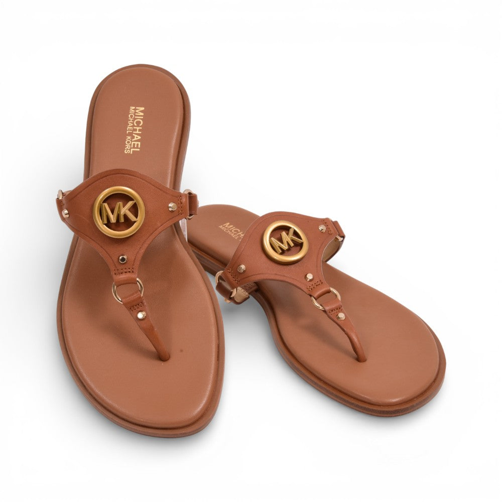 MK SANDAL 40S1COFA1L LUGGAGE 7.5 (IR) Default Title - MamasJan Ladies Shoes & Bags