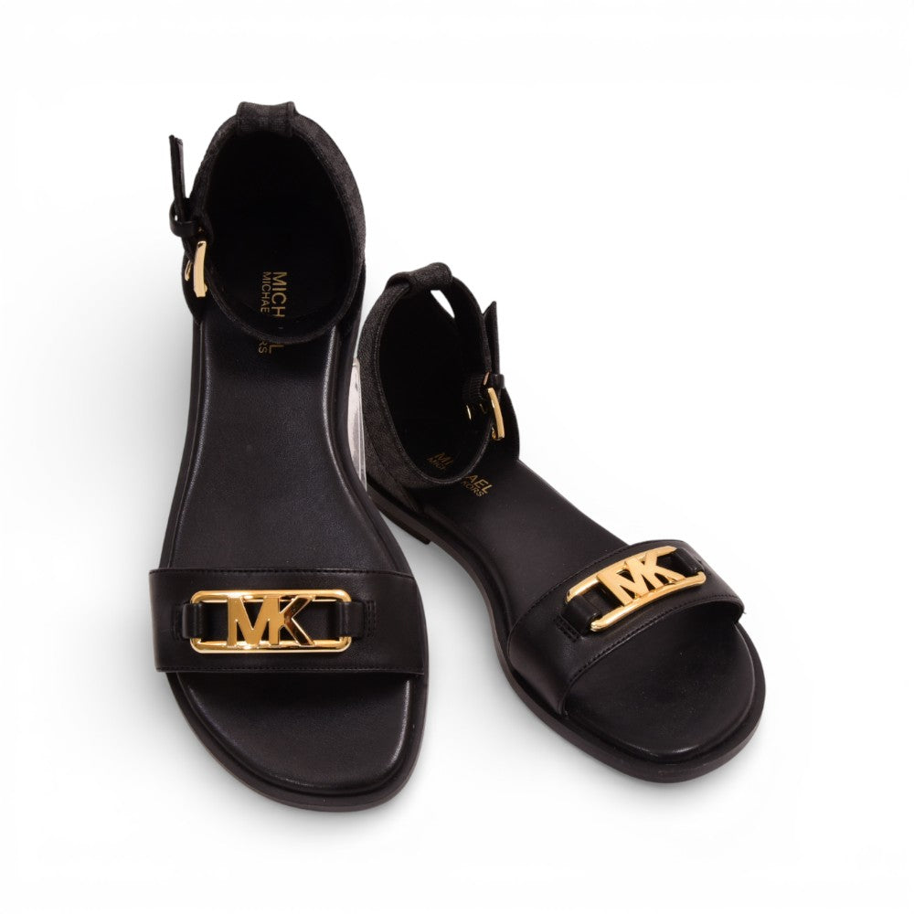 MK CAMILA SANDAL 49S1CAFA2L BLK 6 (IR) Default Title - MamasJan Ladies Shoes & Bags