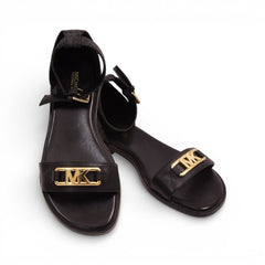MK CAMILA SANDAL 49S1CAFA2L BLK 7.5 (IR) Default Title - MamasJan Ladies Shoes & Bags