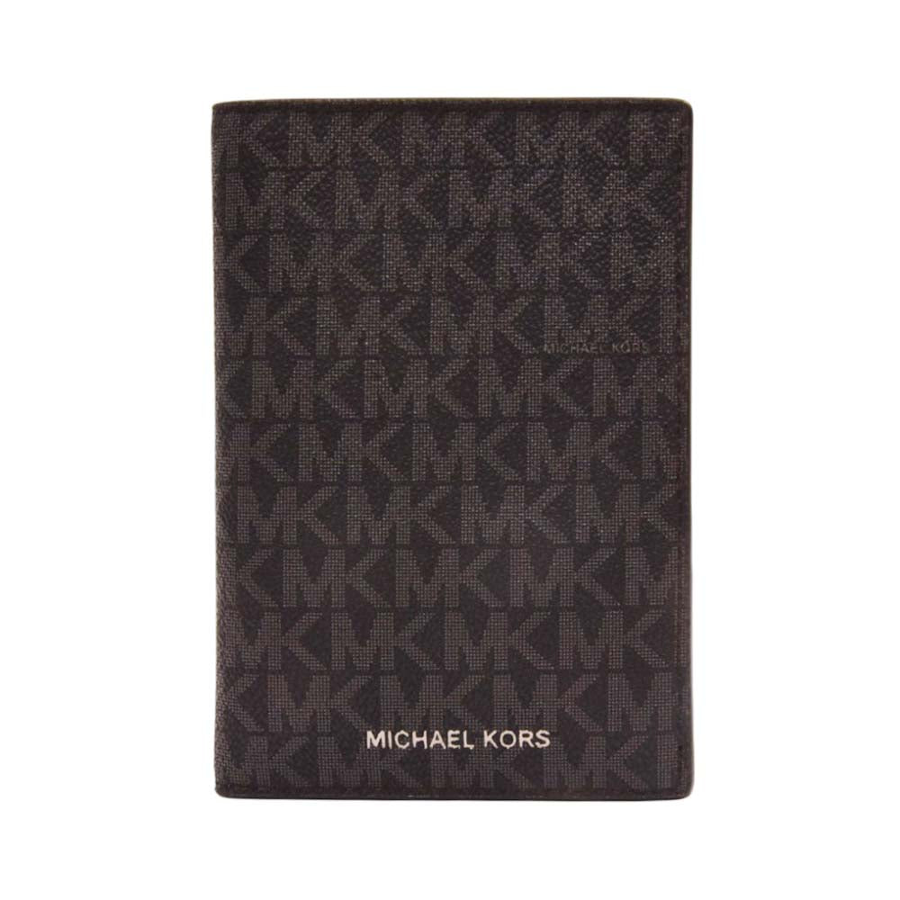 MK PASSPORT WALLET 36H0MHROOB BLK SIG (IR) Default Title - MamasJan Ladies Shoes & Bags