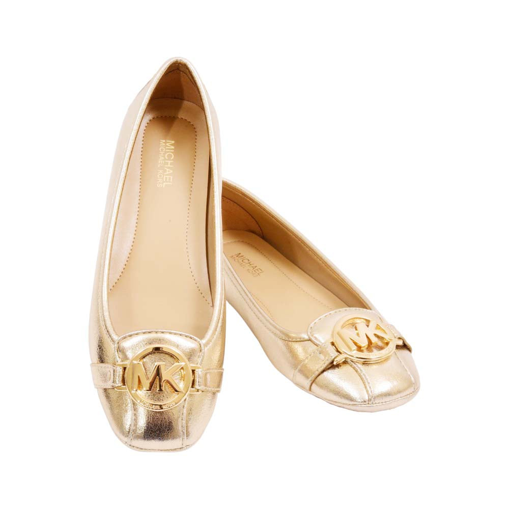 MK FULTON MOC PUMPS 49F3FUFR1M PALE GOLD 6 (IR) Default Title - MamasJan Ladies Shoes & Bags