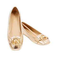 MK FULTON MOC PUMPS 49F3FUFR1M PALE GOLD 6.5 (IR) Default Title - MamasJan Ladies Shoes & Bags