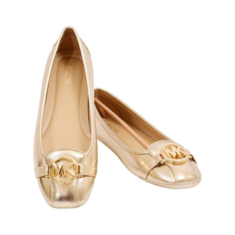 MK FULTON MOC PUMPS 49F3FUFR1M PALE GOLD 9 (IR) Default Title - MamasJan Ladies Shoes & Bags