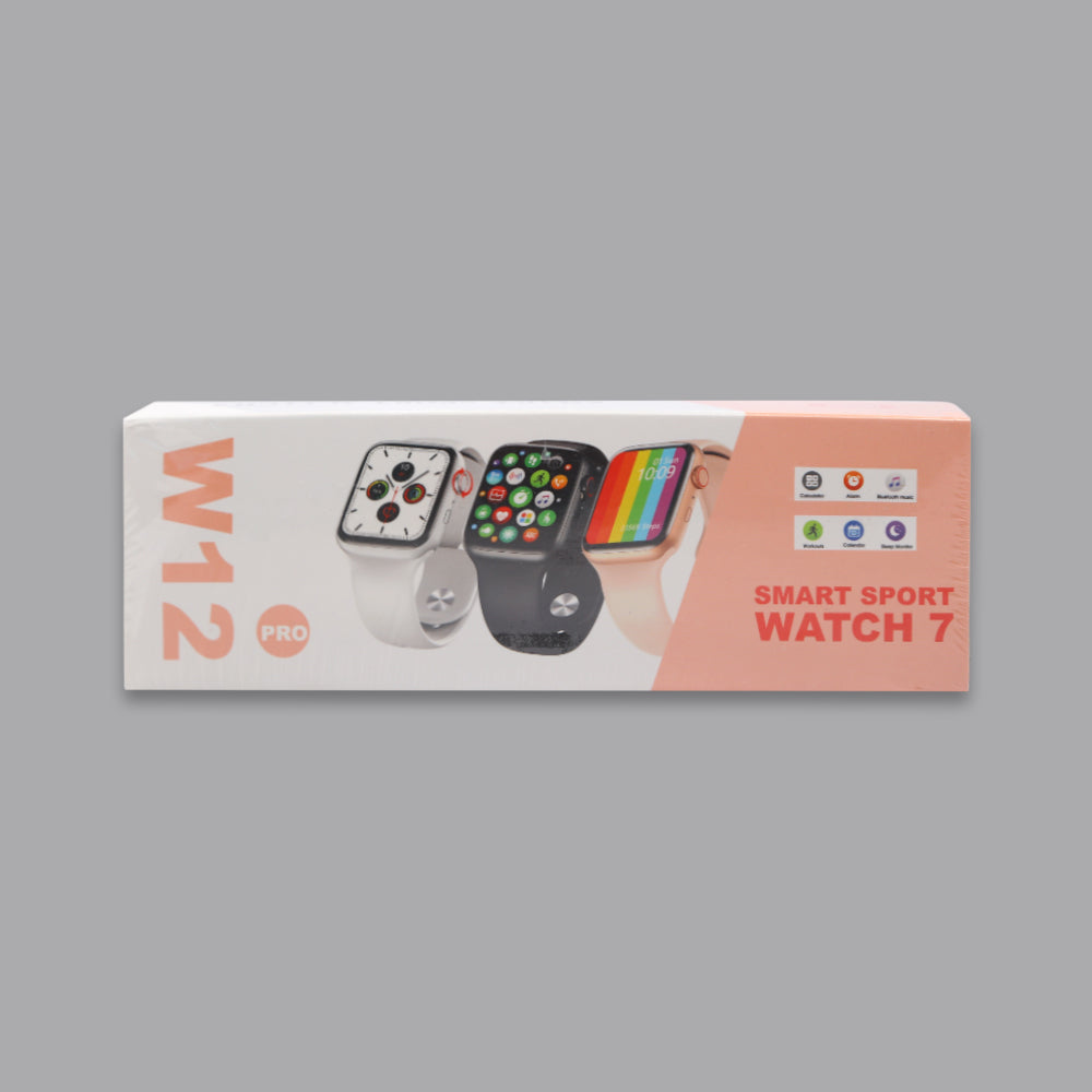 AEMAX SPORTS SMART WATCH IR PINK W12 PRO Default Title - MamasJan s