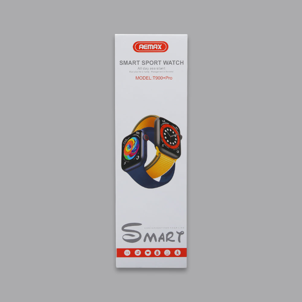 AEMAX SPORTS SMART WATCH IR BLACK T900 PRO Default Title - MamasJan s