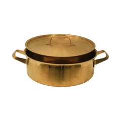 DAGCHI GOLDEN STEEL 32CM 1235 Default Title - MamasJan Crockery
