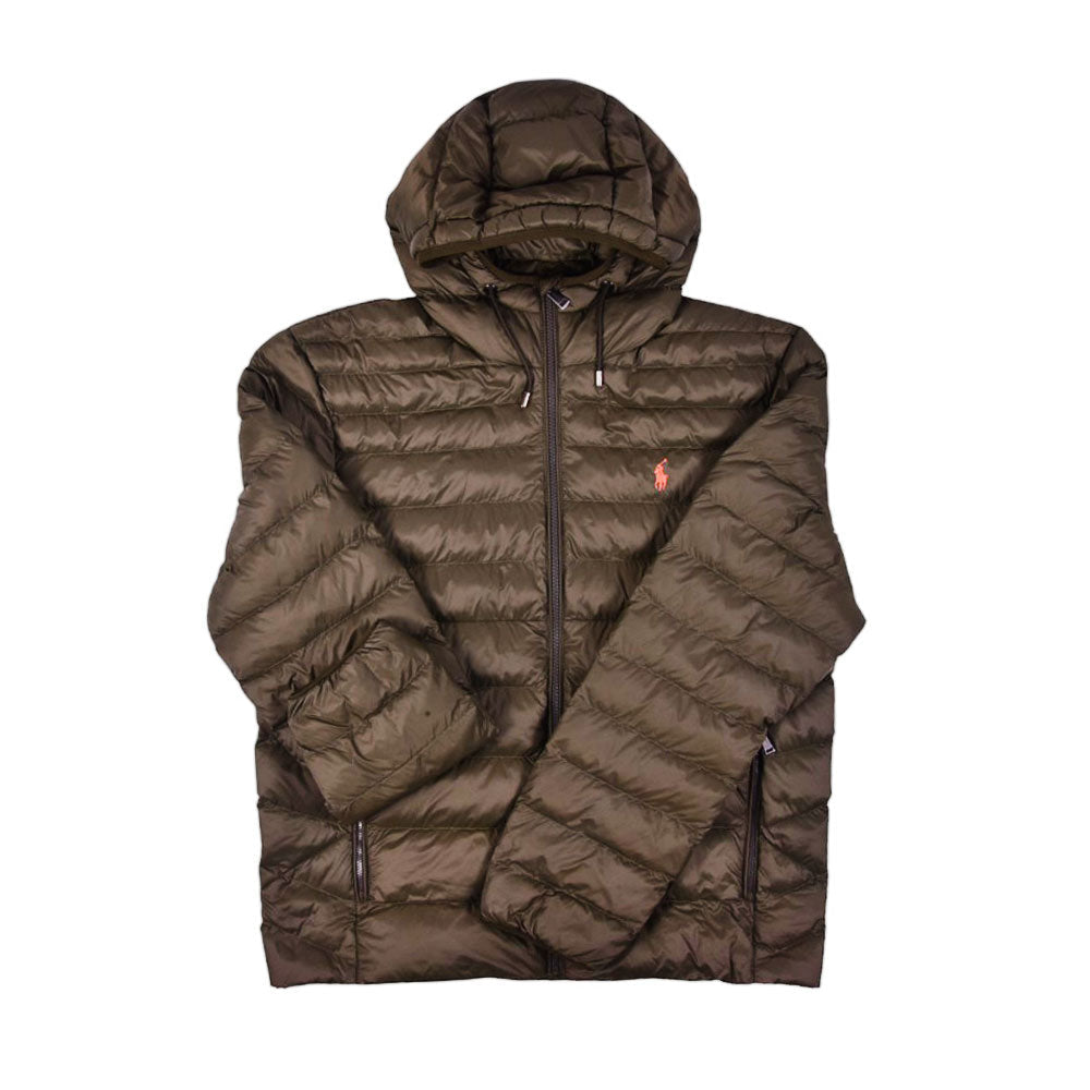 RL MEN L/S PUFFER JACKET 156007 GRN L (IR.W) L - MamasJan mens wear