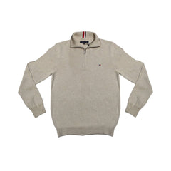 TH MEN L/S H.ZIPPER 78J9329-280 SKN L (IR.W) M - MamasJan mens wear