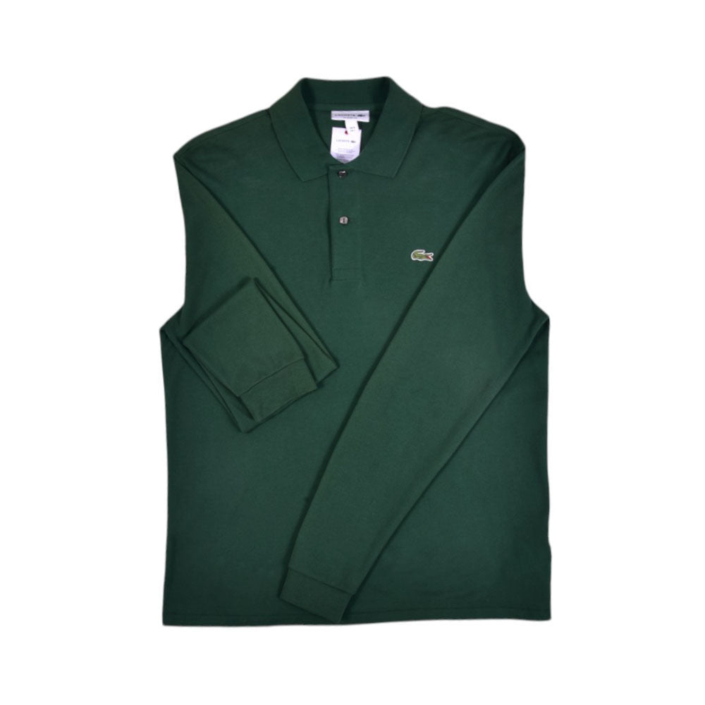 LAC MEN L/S POLO SHIRT L1312-132 GRN M (IR.S) XL - MamasJan mens wear