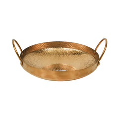 WOK GOLDEN HAMMERED 24 CM 7-32/0784 Default Title - MamasJan Crockery