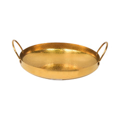 WOK GOLDEN HAMMERED 28 CM 7-34/0786 Default Title - MamasJan Crockery