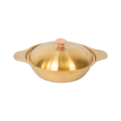 WOK GOLDEN SERVING 24CM 0859 Default Title - MamasJan Crockery