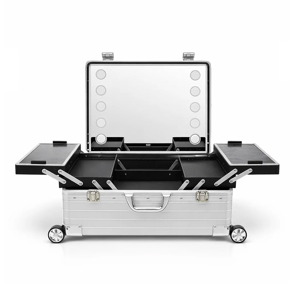 BEAUTY BOX WITH TROLLEY IR 22-5846 D23-28 Default Title - MamasJan Makeup