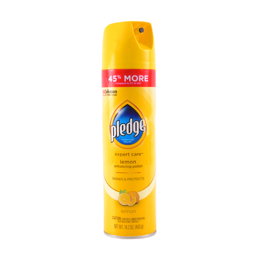 JOHNSON PLEDGE FRUNITURE POLISH LEMON 403G Default Title - MamasJan Grocery Nonfood