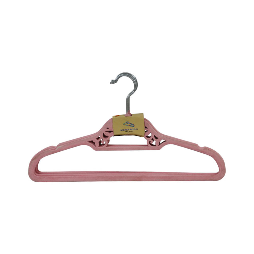 VELVET CLOTH HANGER 5PC IR H22-24 Default Title - MamasJan Grocery Nonfood