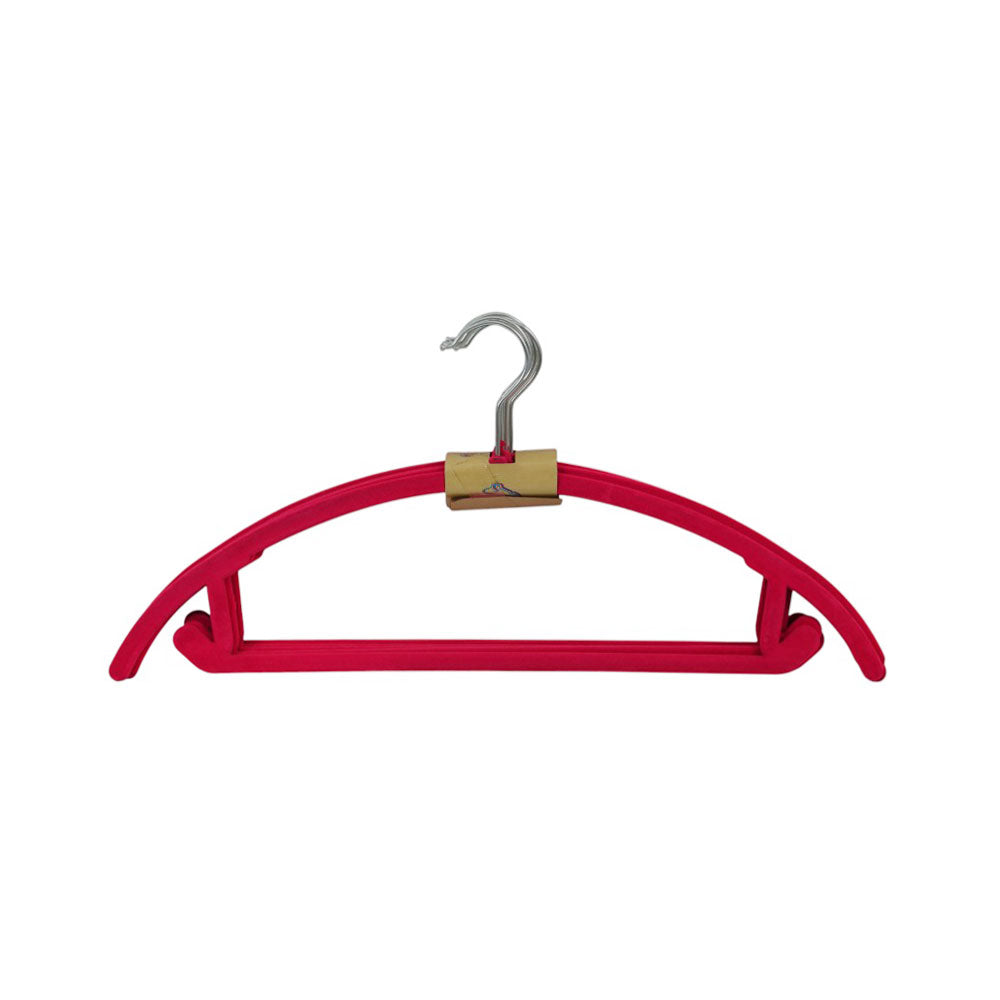 VELVET CLOTH HANGER 5PC IR H13-15 Default Title - MamasJan Grocery Nonfood