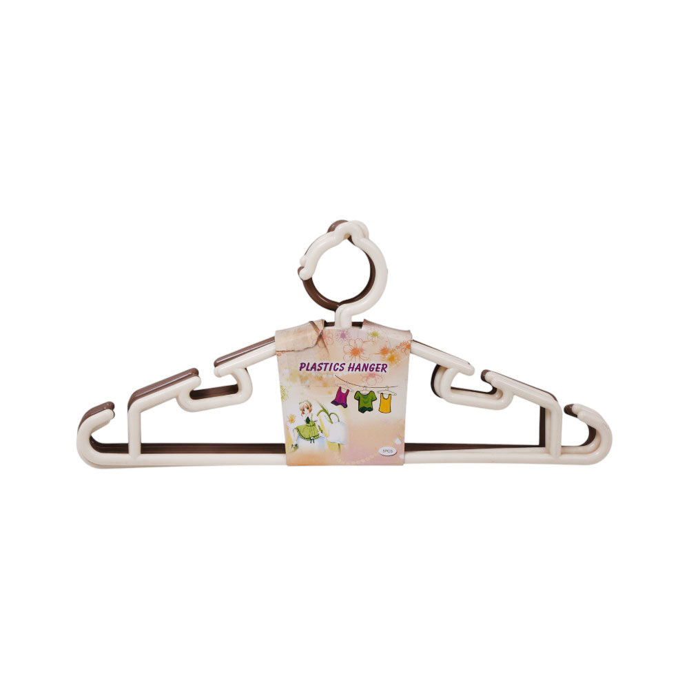 PLASTIC CLOTH HANGER 5PC IR B210-9395 Default Title - MamasJan Grocery Nonfood