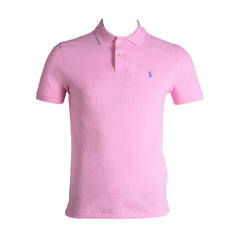 RL MEN S/S POLO SHIRT 752006 PNK (L) (IR.S) XL - MamasJan mens wear