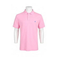 RL MEN S/S POLO SHIRT 752006 PNK (XL) (IR.S) XL - MamasJan mens wear