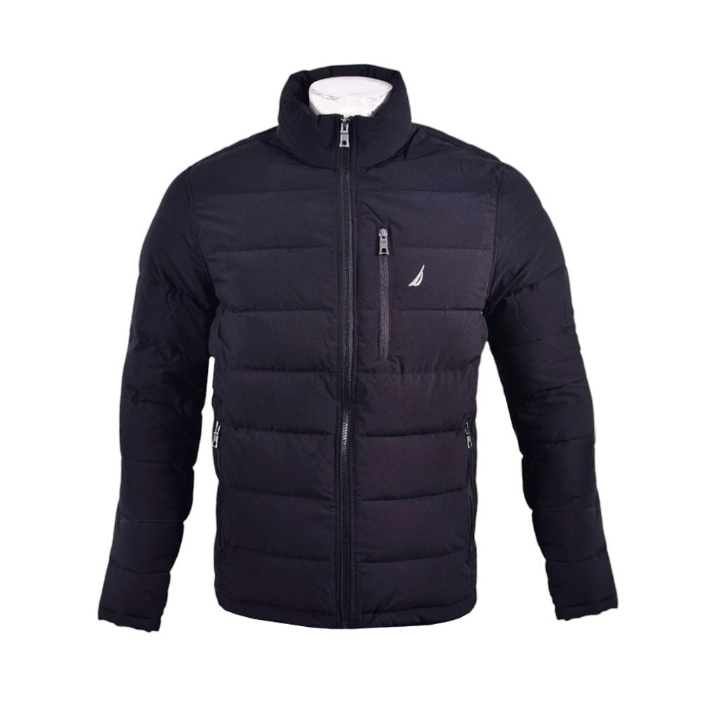 NAUTICA MEN L/S PUFFER JACKET 1448190 BLK (L) (IR.W) XXL - MamasJan mens wear
