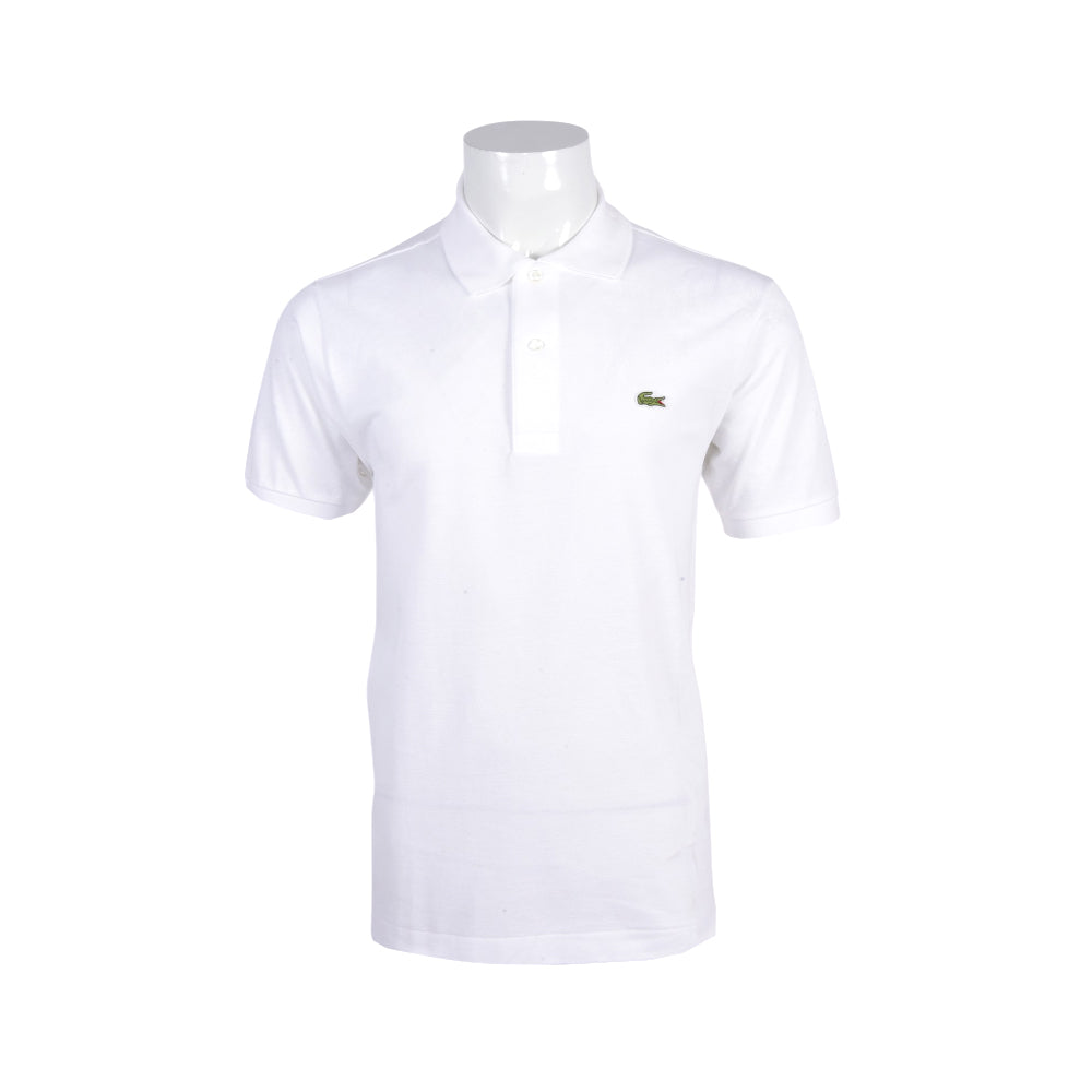 LAC MEN S/S POLO L1212-51-001 WHT M (IR.S) XL - MamasJan mens wear