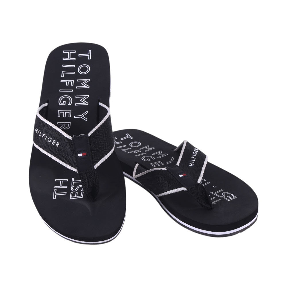 TH MEN SLIPPER TM-DAROON-Z BLK 41 (IR) 42 - MamasJan mens wear
