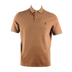 RL MEN S/S POLO SHIRT 275031 L BRN (IR.S) XL - MamasJan mens wear