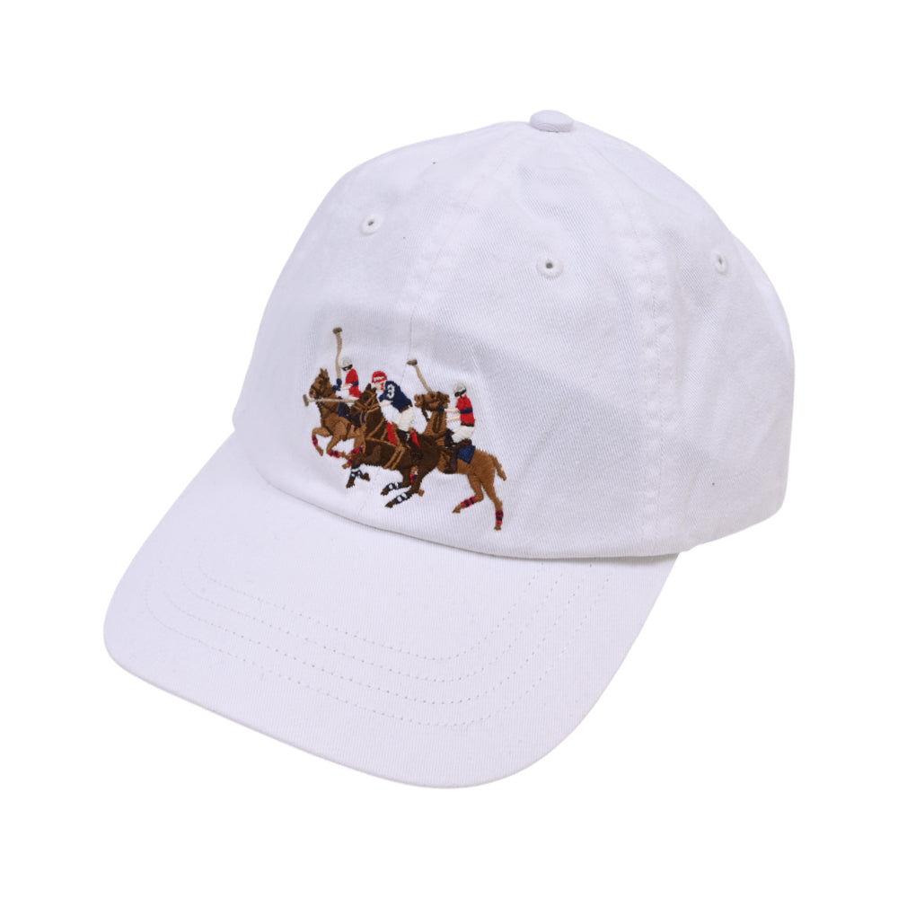 RL P-CAP 068004 WHT (IR) Default Title - MamasJan mens wear