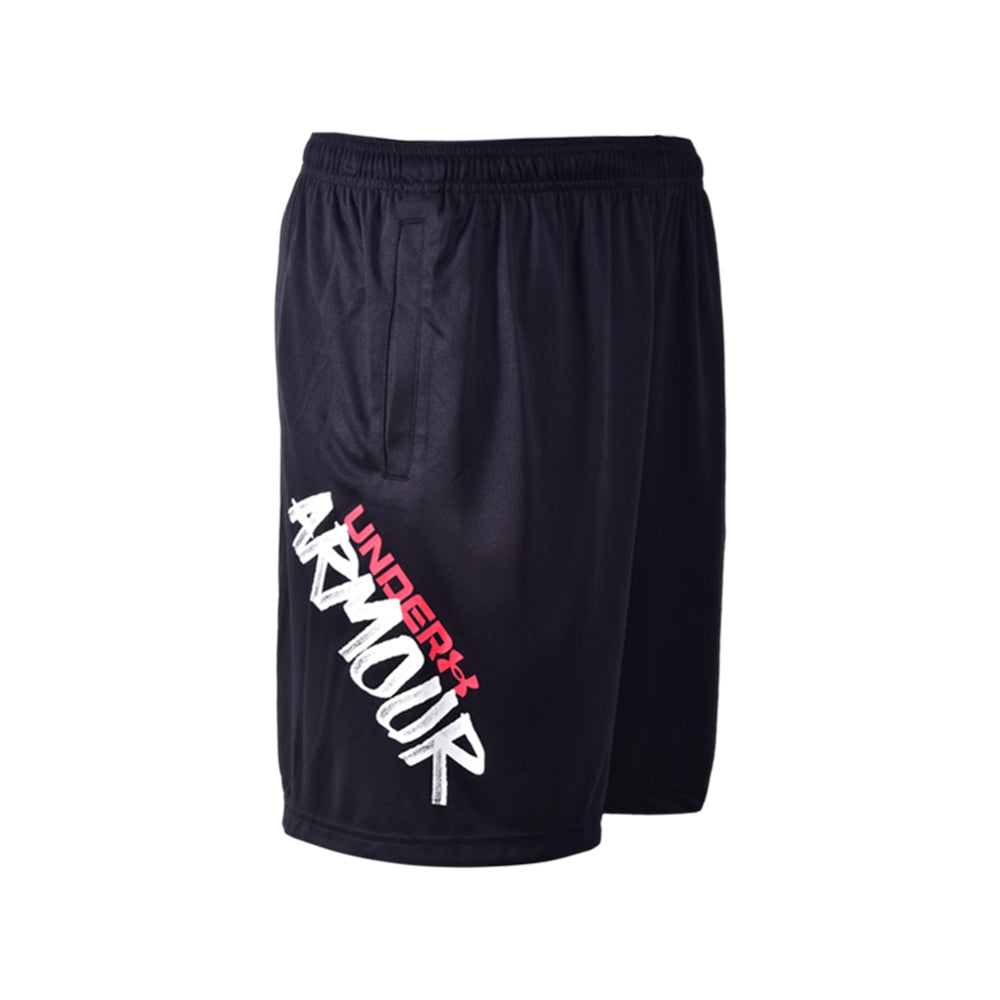 UA MEN SHORT 1383354-001 BLACK L (IRS) XL - MamasJan mens wear