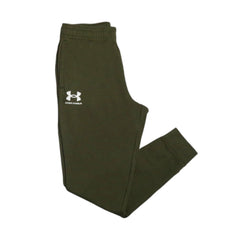 UA MEN TERRY JOGGER TROUSER 1380843-390 D-GRN M (IRW) XL - MamasJan Mens wear sale
