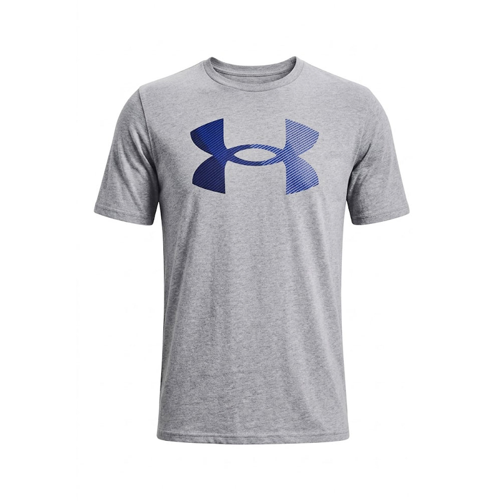 UA MEN S/S R-NECK SHIRT 1379451-035 GRY S (IRS) Default Title - MamasJan mens wear