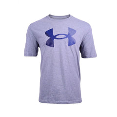 UA MEN S/S R-NECK SHIRT 1379451-035 GRY M (IRS) Default Title - MamasJan mens wear