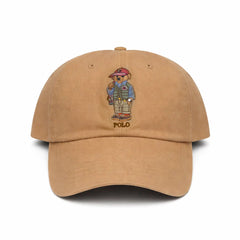 RL BEAR P-CAP 050001 TAN (IRS) Default Title - MamasJan mens wear