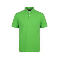 TH. MEN S/S POLO SHIRT 78JA572-332 GRN L (IRS) XL - MamasJan mens wear