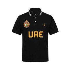 RL.MEN S/S COUNTRY POLO SHIRT 672001 BLK L (IRS) Default Title - MamasJan mens wear