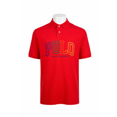 RL.MEN S/S POLO SHIRT 647002 RED XL (IRS) XL - MamasJan mens wear