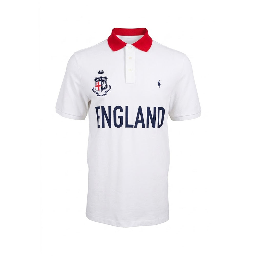 RL.MEN S/S COUNTRY POLO SHIRT 668001 WHT M (IRS) Default Title - MamasJan mens wear