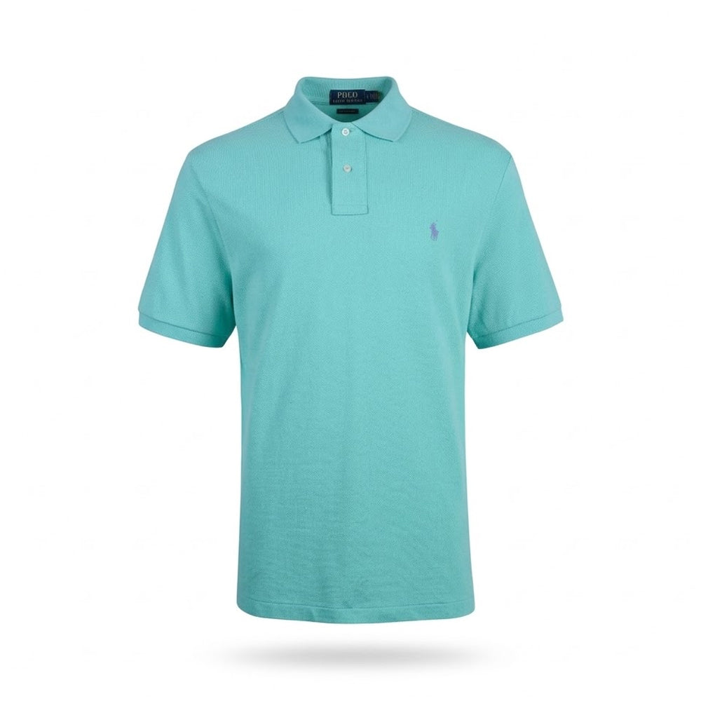 RL.MEN S/S POLO SHIRT 020192 GRN L (IRS) Default Title - MamasJan mens wear