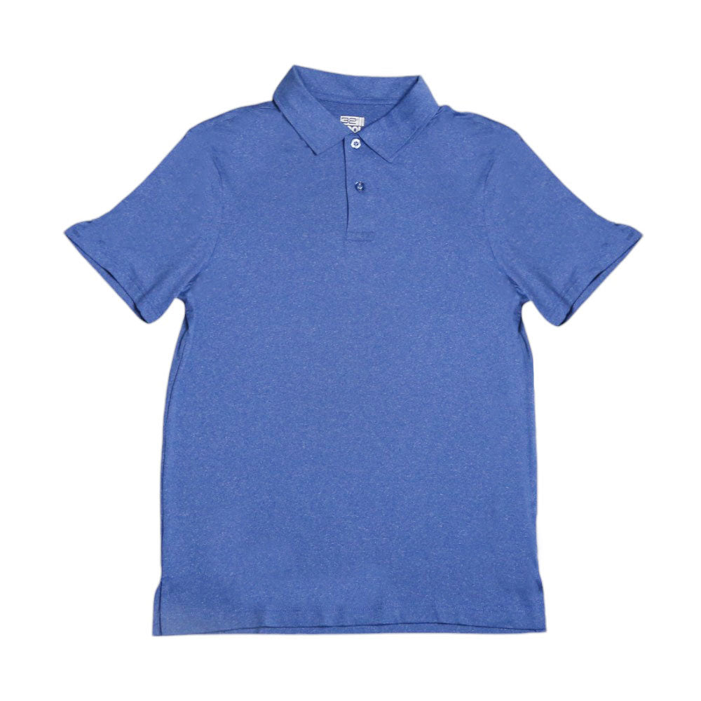 COOL MEN S/S POLO SHIRT 9508RT-106 BLU L (IRS) XL - MamasJan Mens wear sale