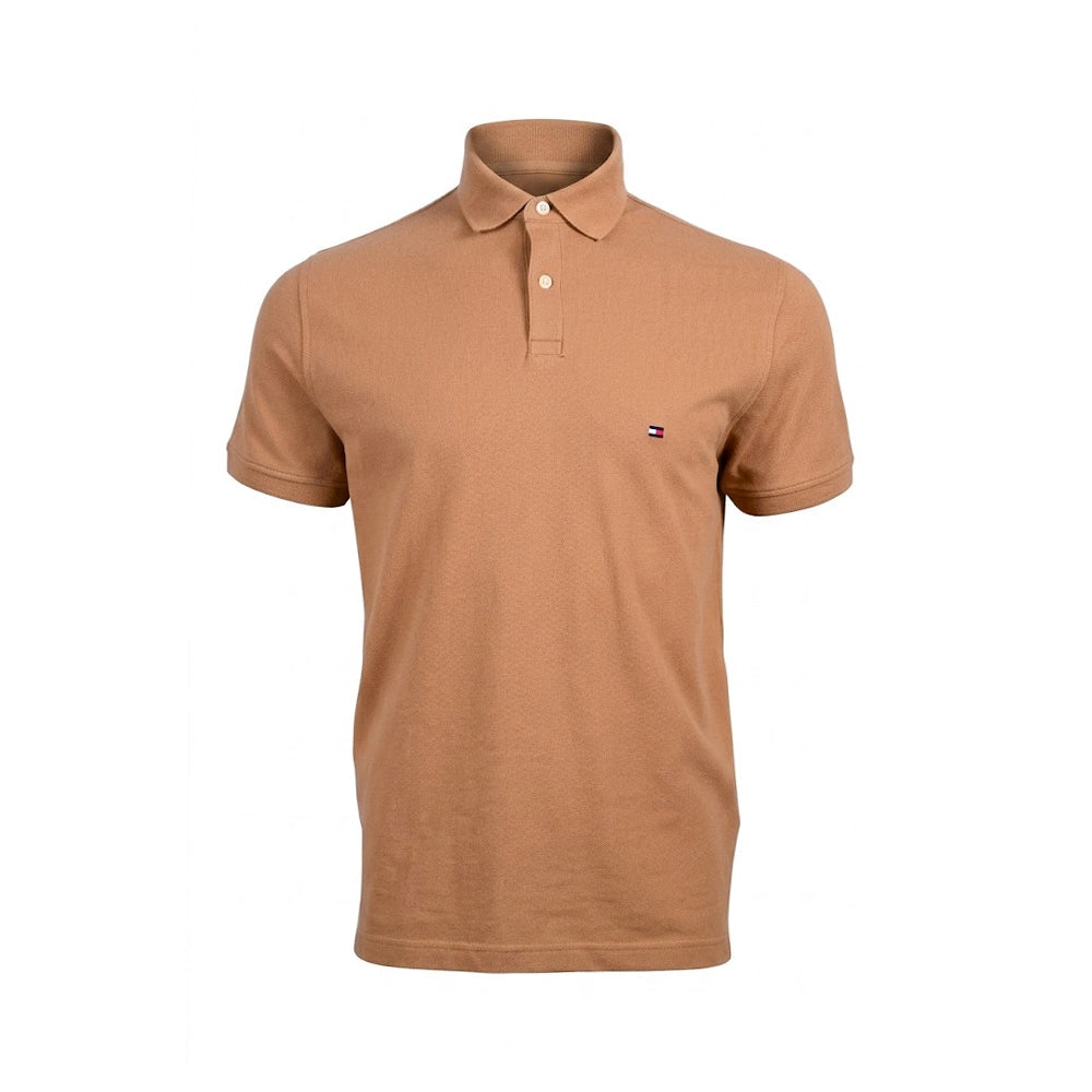 TH MEN S/S POLO SHIRT 78JA572-210 SKN S (IRS) Default Title - MamasJan mens wear