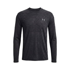 UA MEN L/S R.NECK SHIRT 1375693-001 BLK XL (IR) Default Title - MamasJan mens wear