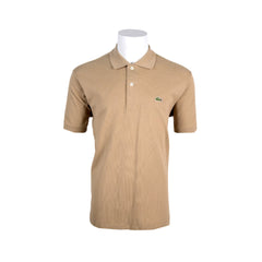LAC MEN S/S POLO SHIRT L1212-51 CBB BEIGE L (IRS) M - MamasJan mens wear