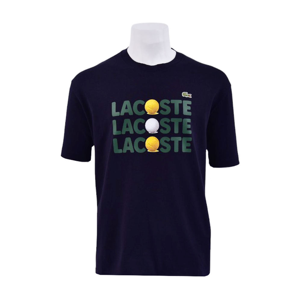 LAC MEN S/S R.NECK SHIRT TH7370-HDE NAVY M (IRS) L - MamasJan mens wear