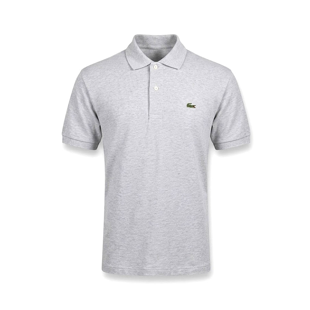 LAC MEN S/S POLO SHIRT L1264-CCA GRY XL (IRS) Default Title - MamasJan mens wear