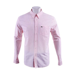 LAC MEN L/S DRESS SHIRT CH1911-7FD PNK M (IR) XL - MamasJan mens wear