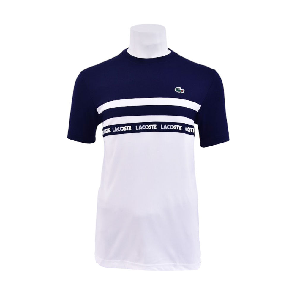 LAC MEN S/S R.NECK SHIRT TH7515-522 NVY L (IRS) S - MamasJan mens wear